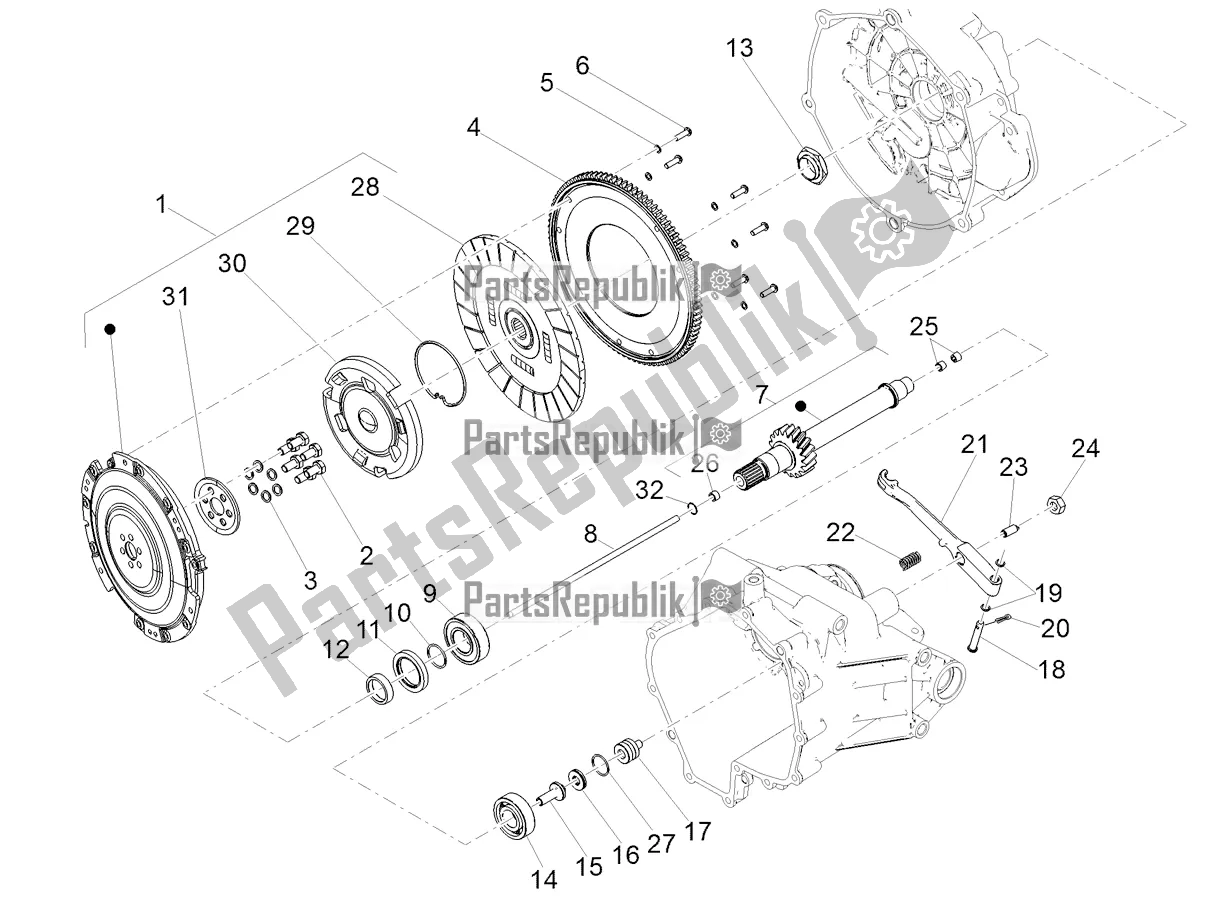 Tutte le parti per il Frizione del Moto-Guzzi V9 Bobber 850 ABS 2019