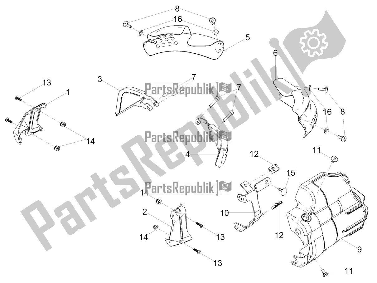 Toutes les pièces pour le Protection du Moto-Guzzi V9 Bobber 850 ABS USA 2018