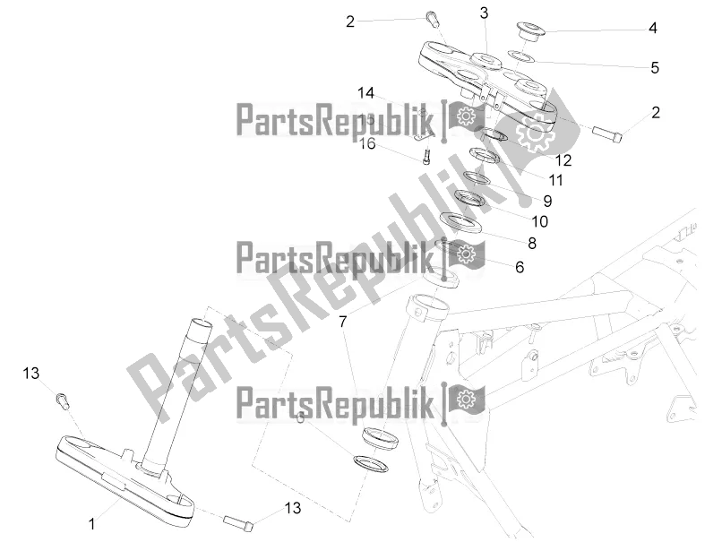 Todas las partes para Direccion de Moto-Guzzi V9 Bobber 850 Apac 2020