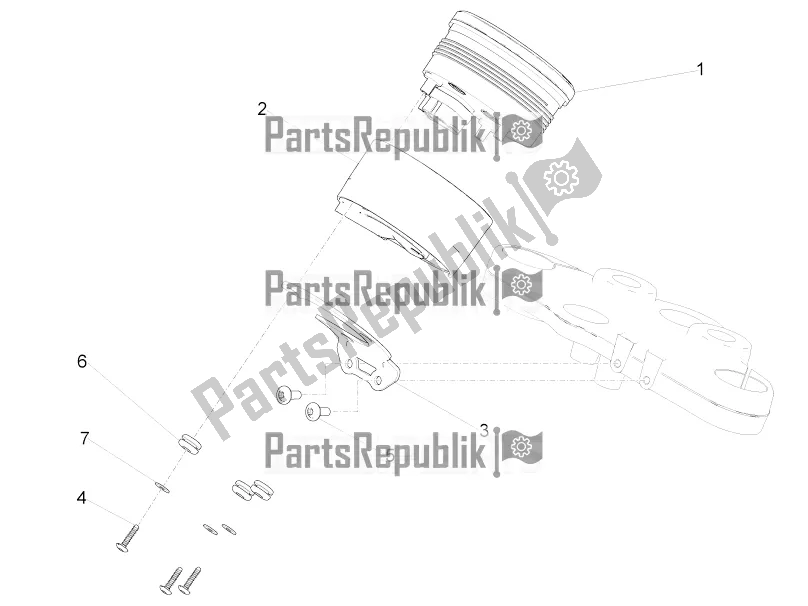 Toutes les pièces pour le Instruments du Moto-Guzzi V9 Bobber 850 Apac 2021