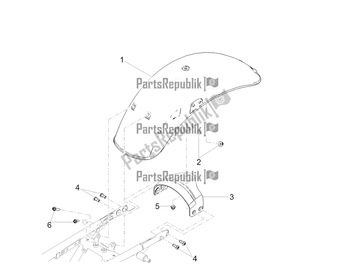 Toutes les pièces pour le Garde-boue Arrière du Moto-Guzzi V9 Bobber 850 Apac 2021