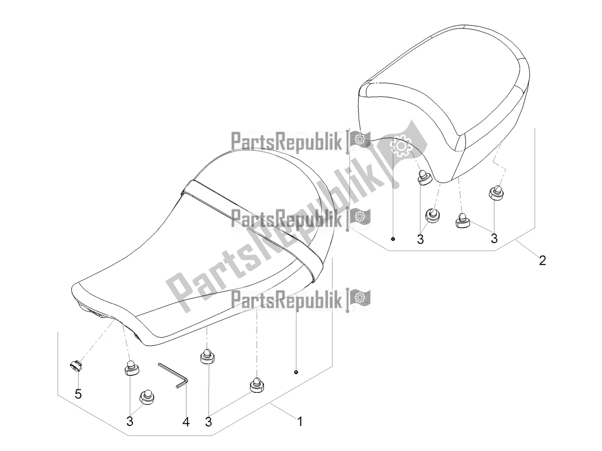 Todas las partes para Ensillar de Moto-Guzzi V9 Bobber 850 Apac 2021