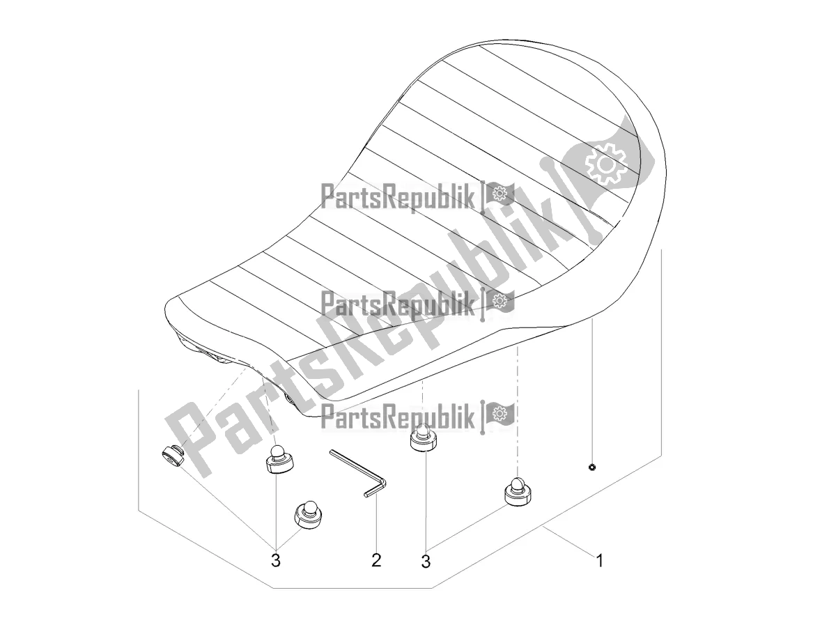 Toutes les pièces pour le Selle du Moto-Guzzi V9 Bobber Sport 850 2020