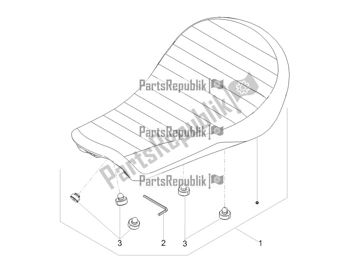 Toutes les pièces pour le Selle du Moto-Guzzi V9 Bobber Sport 850 ABS 2018