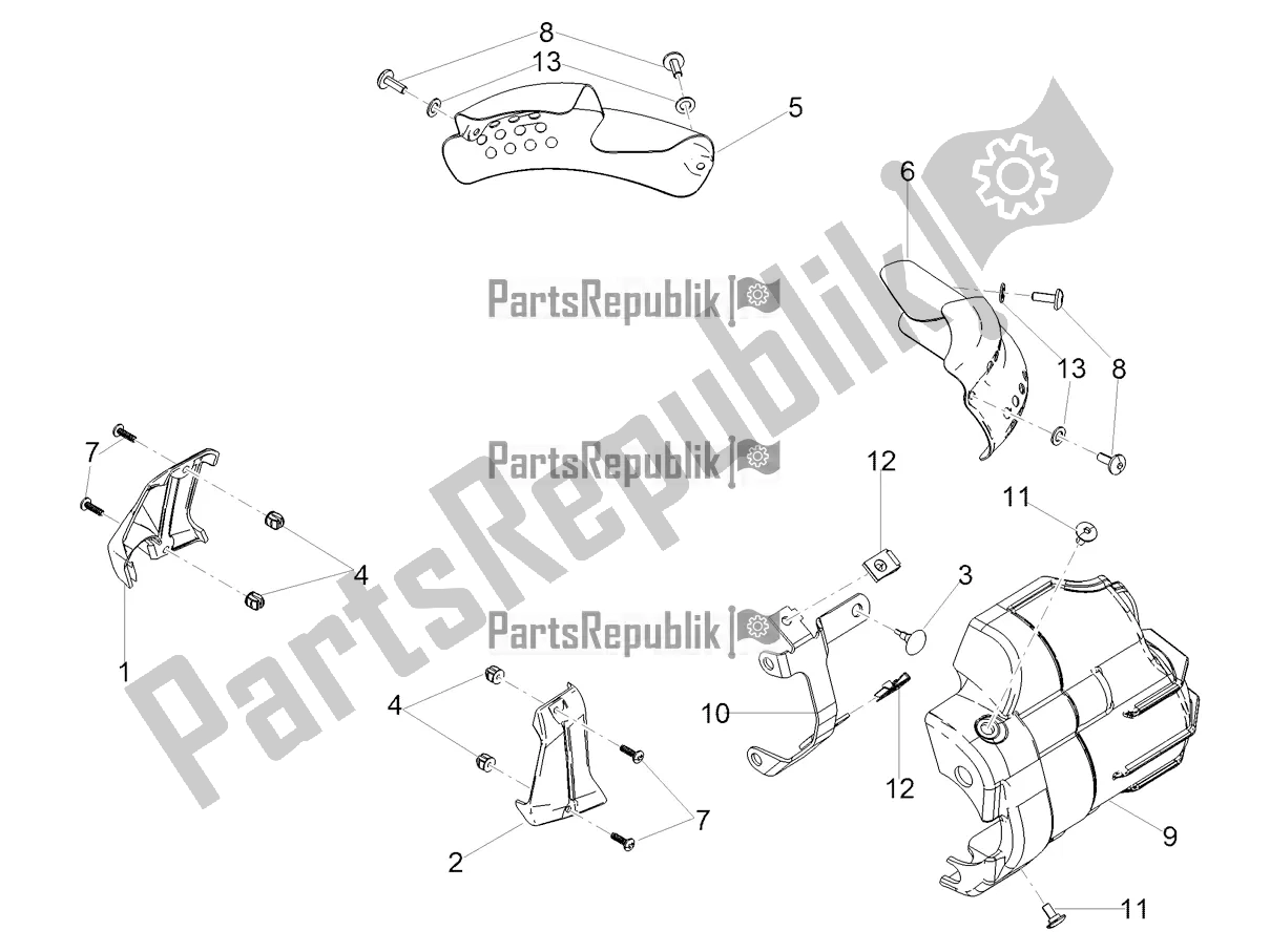 Toutes les pièces pour le Protection du Moto-Guzzi V9 Bobber Sport 850 ABS USA 2019