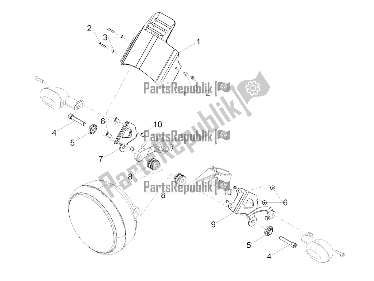 Toutes les pièces pour le Pare-brise du Moto-Guzzi V9 Bobber Sport 850 Apac 2020