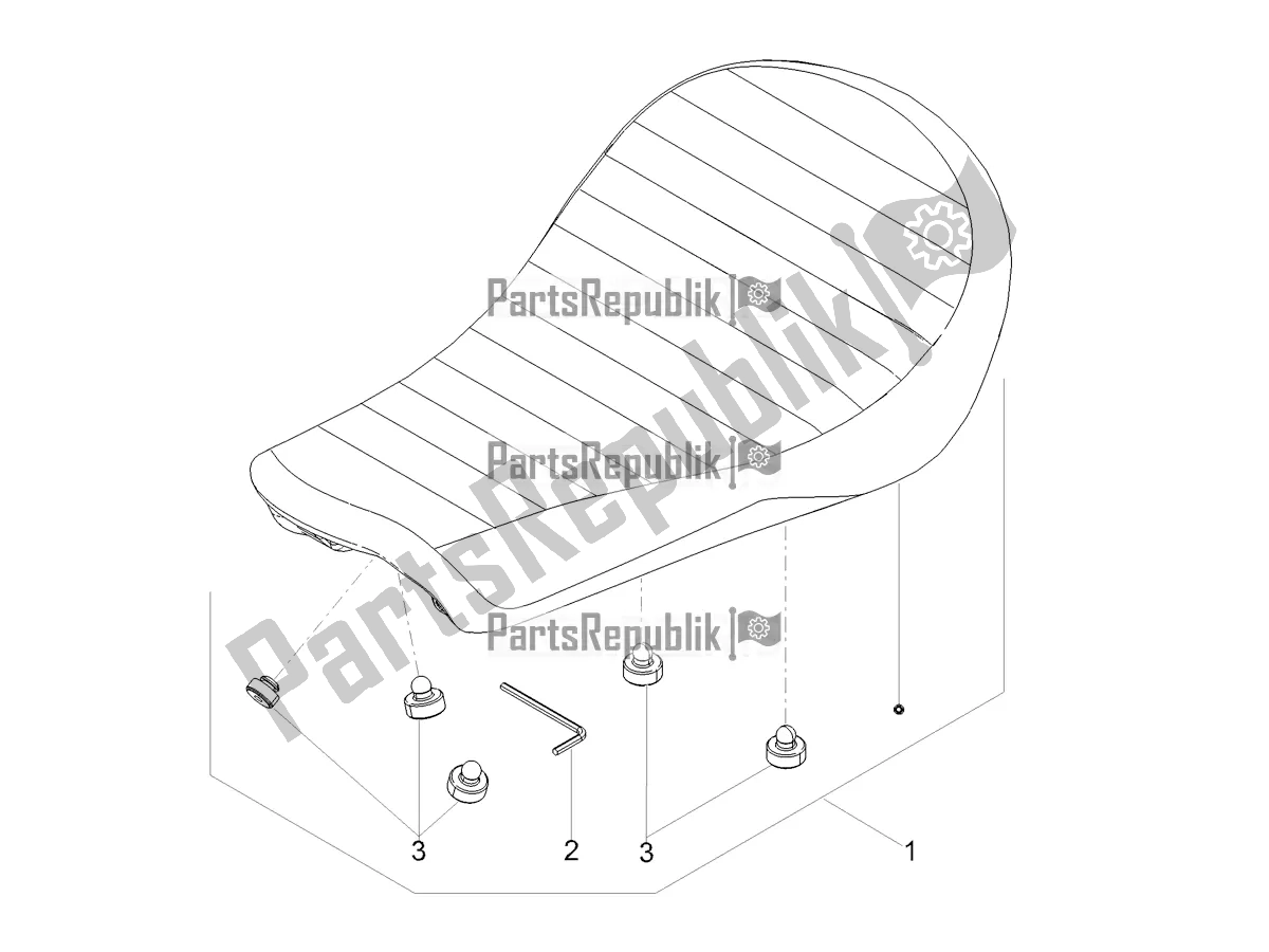 Todas las partes para Ensillar de Moto-Guzzi V9 Bobber Sport 850 USA 2020