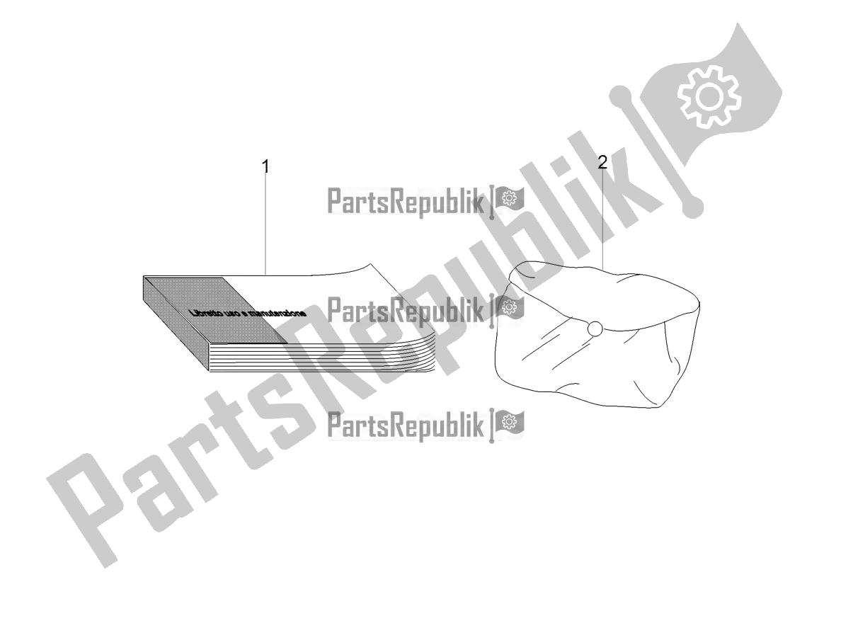 Tutte le parti per il Set Di Piatti / Vari del Moto-Guzzi V9 Roamer 850 2020