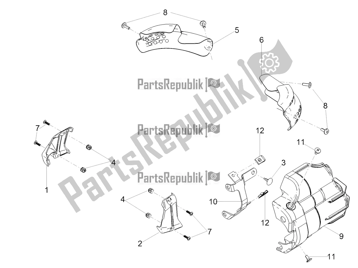 Todas las partes para Proteccion de Moto-Guzzi V9 Roamer 850 2020