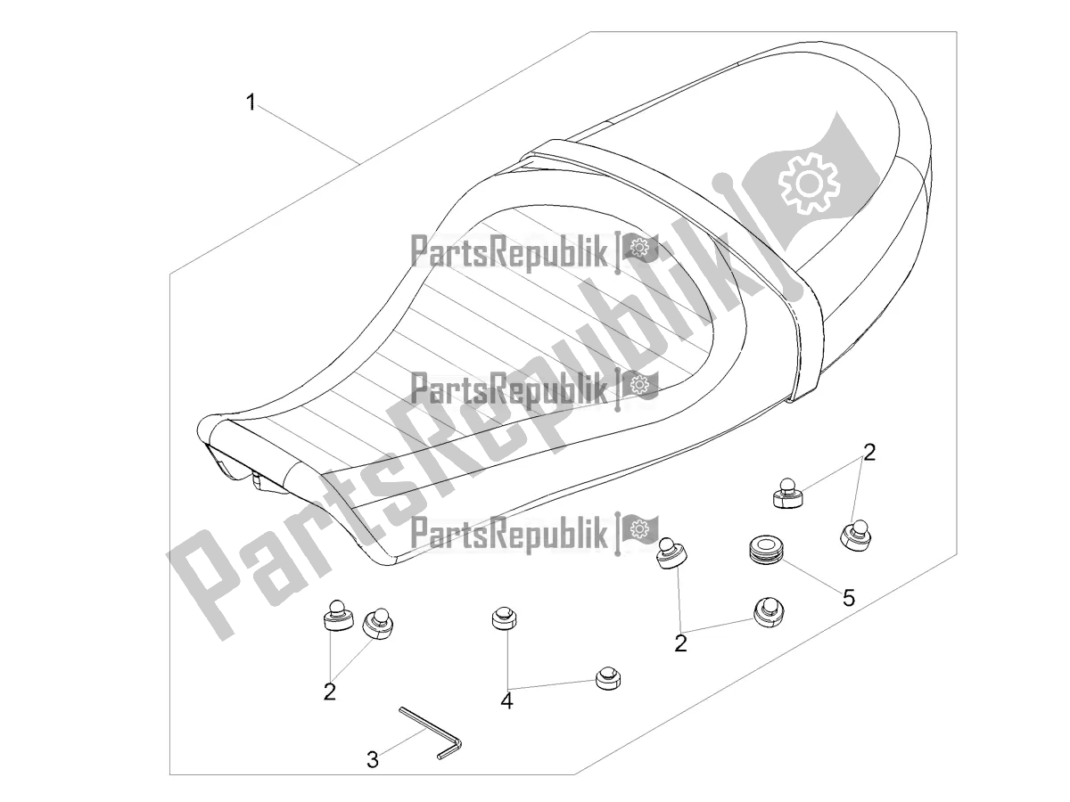 Tutte le parti per il Sella del Moto-Guzzi V9 Roamer 850 2020