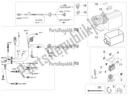 impianto elettrico posteriore