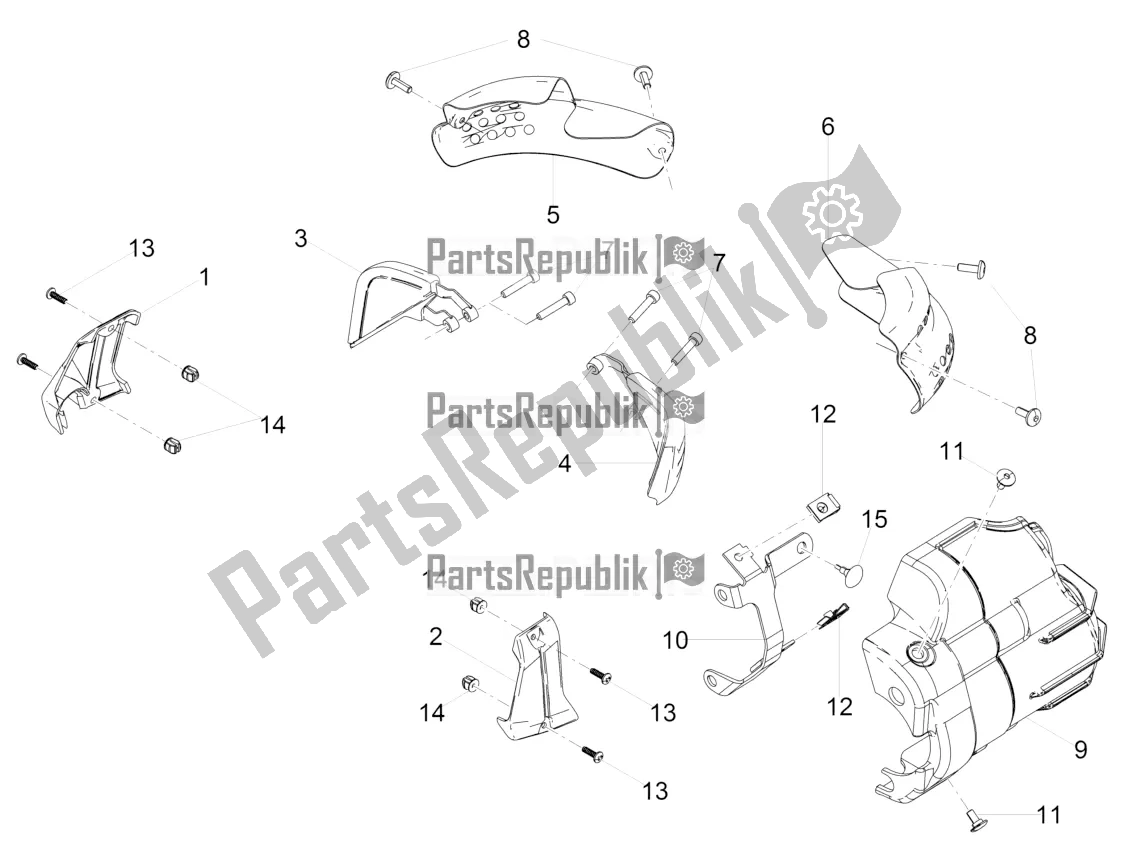 Toutes les pièces pour le Protection du Moto-Guzzi V9 Roamer 850 ABS 2016