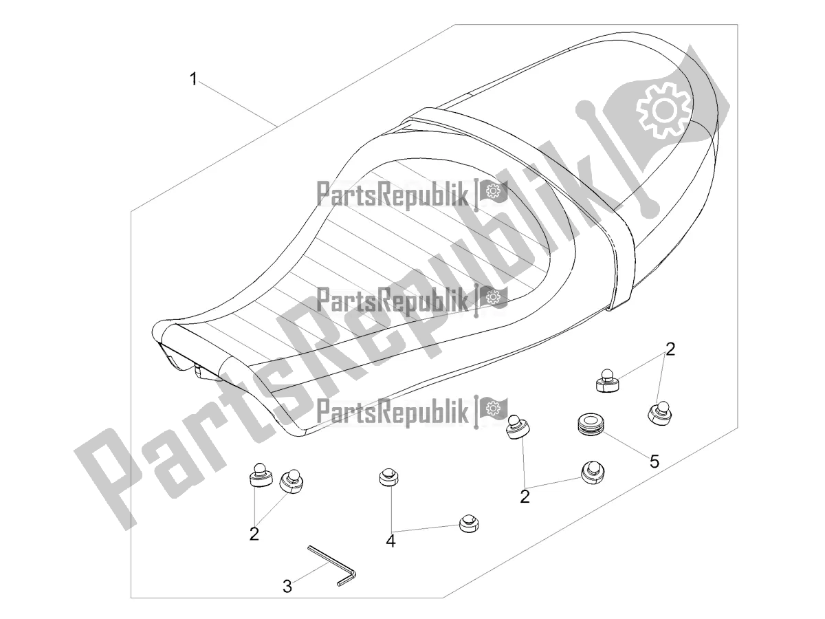 Toutes les pièces pour le Selle du Moto-Guzzi V9 Roamer 850 ABS 2018