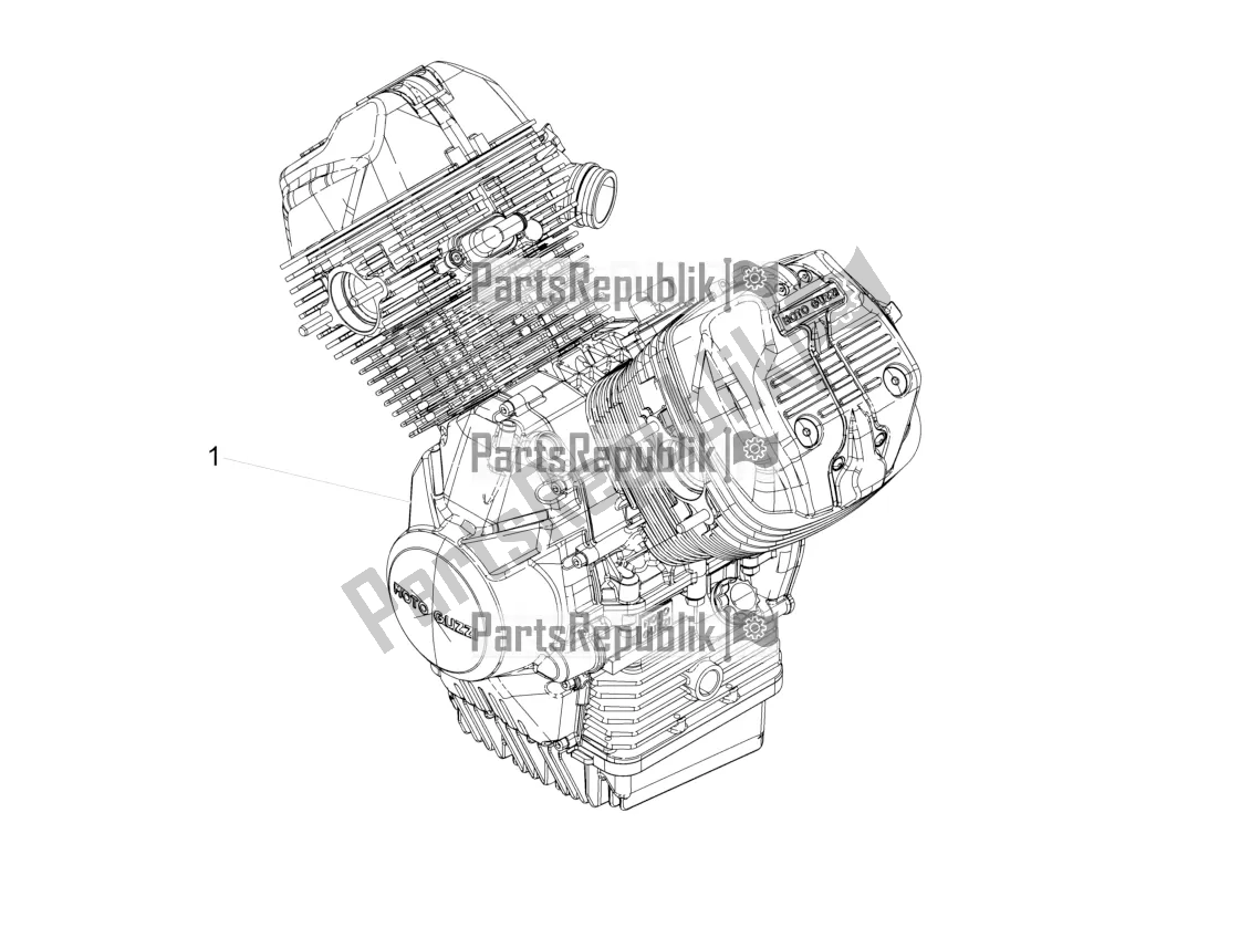 Todas las partes para Palanca Parcial Completa Del Motor de Moto-Guzzi V9 Roamer 850 ABS 2019