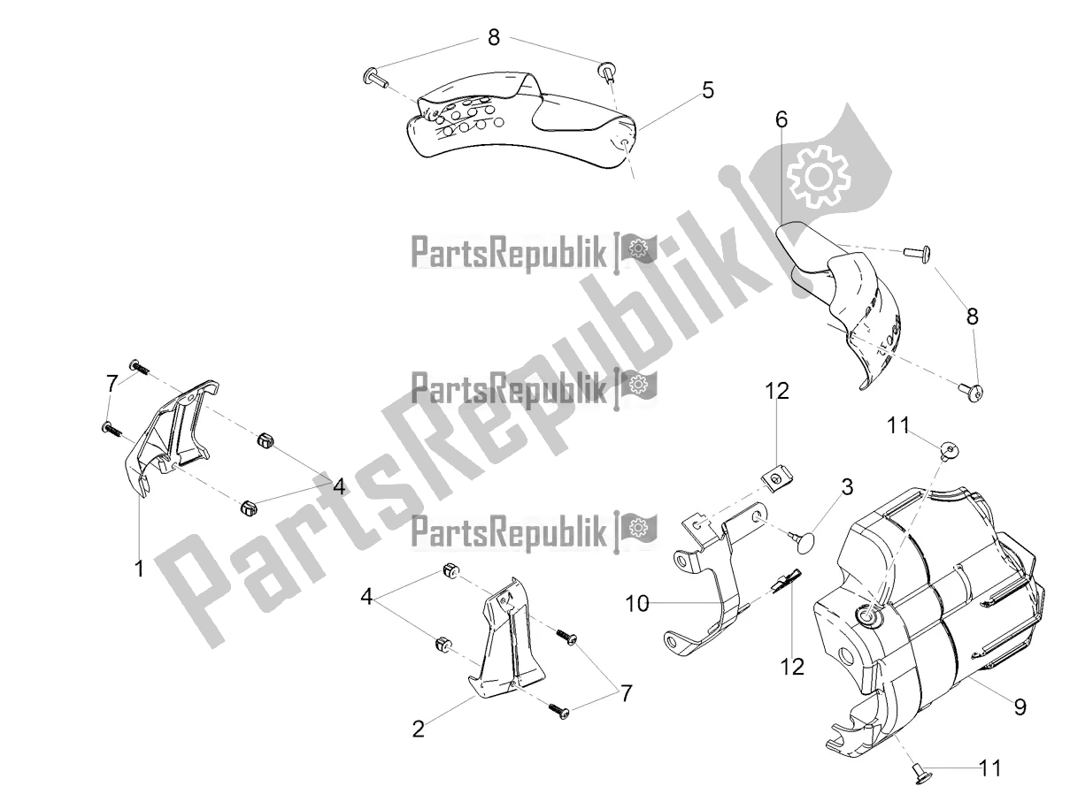 Toutes les pièces pour le Protection du Moto-Guzzi V9 Roamer 850 ABS 2019