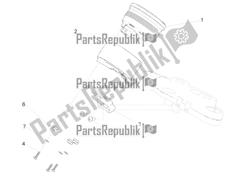 All parts for the Instruments of the Moto-Guzzi V9 Roamer 850 ABS USA 2017