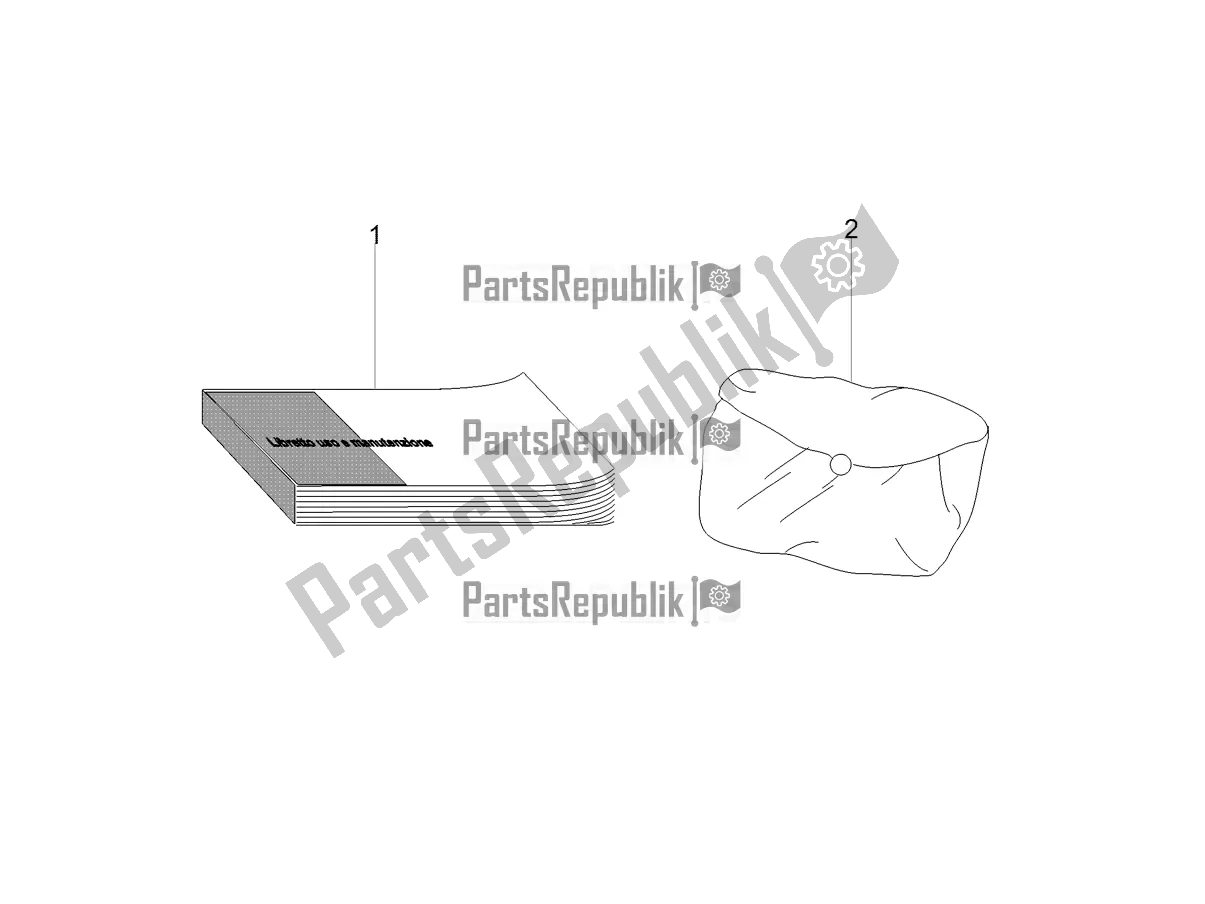 Tutte le parti per il Set Di Piatti / Vari del Moto-Guzzi V9 Roamer 850 Apac 2019