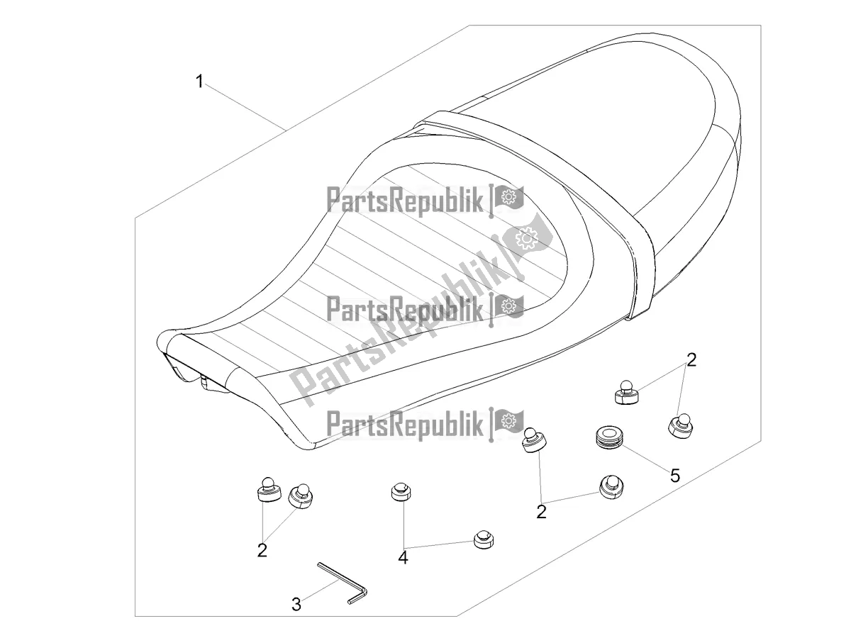 Toutes les pièces pour le Selle du Moto-Guzzi V9 Roamer 850 Apac 2020