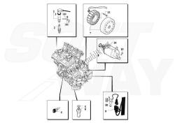 sistema eléctrico del motor