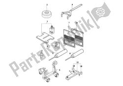 herramientas de servicio de taller, motor ii