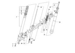 Fork Leg Assy, Left