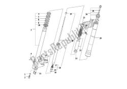 Fork Leg Assy, Right