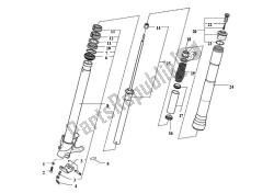 Fork Leg Assy, Left S - R - Frecce Tric