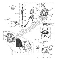 carburateur/luchtfilter