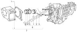 Cylinder-piston-wrist pin, assy