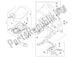 Saddle/seats - Tool roll