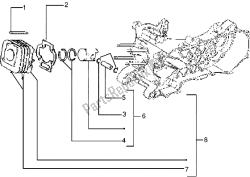 axe de cylindre-piston-poignet, assy