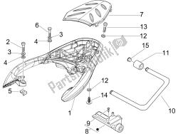 Rear luggage rack