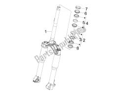 forcella / tubo sterzo - unità cuscinetto sterzo