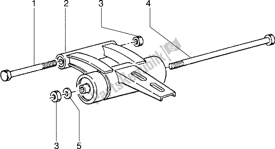 Todas las partes para Brazo Oscilante de Piaggio ZIP RST 50 1996