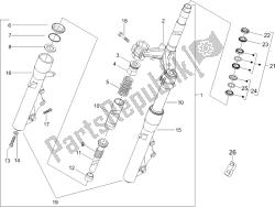 fourche / tube de direction - palier de direction
