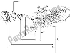 axe de cylindre-piston-poignet, assy