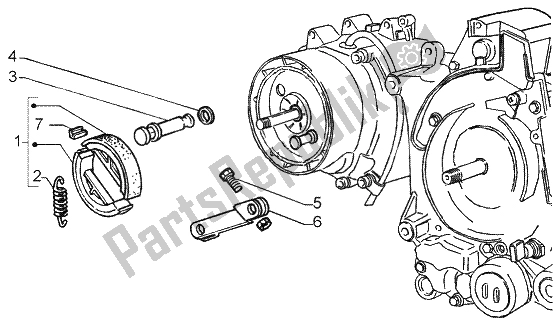 Toutes les pièces pour le Frein à Main du Piaggio FLY 150 4T 2009