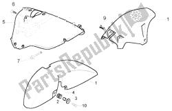 Wheel compartment - mudguard