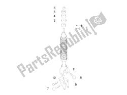 Rear suspension - Shock absorber/s