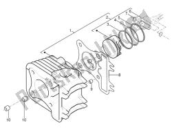 unité cylindre-piston-axe de poignet