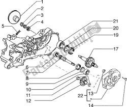 Rear wheel shaft