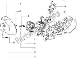 Cylinder head and induction pipe