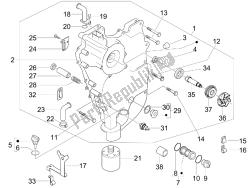 Flywheel magneto cover - Oil filter