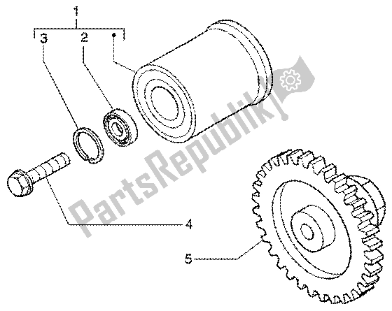 Toutes les pièces pour le Poulie Amortisseur Limiteur De Couple du Piaggio X9 200 2002