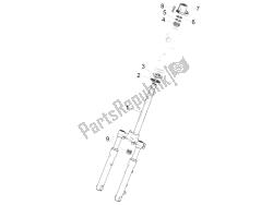 forcella / tubo sterzo - unità cuscinetto sterzo