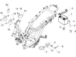 interruttori del telecomando - batteria - avvisatore acustico