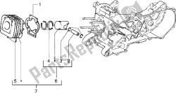 Cylinder-piston-wrist pin, assy