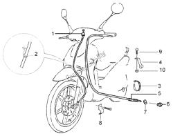 Odometer transmissions - rear brake