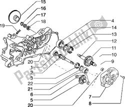 Rear wheel shaft