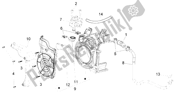 Toutes les pièces pour le Boîte à Air Secondaire du Piaggio Liberty 200 Leader RST 2002